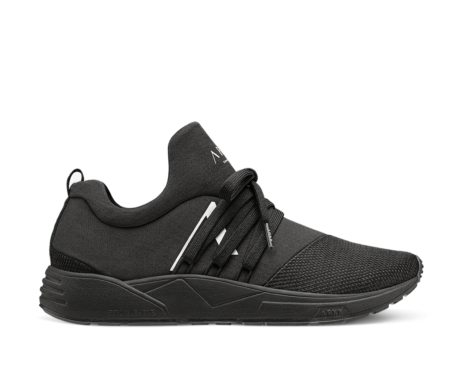 ARKK NOS Raven Mesh | All Black White Raven